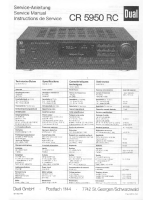 Dual CR-950-RC-Service-Manual 